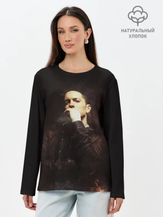Лонгслив женский. Хлопок / EMINEM