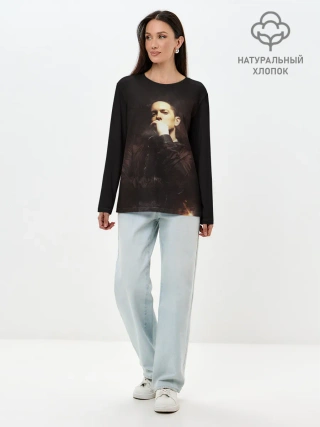 Лонгслив женский. Хлопок / EMINEM