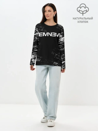 Лонгслив женский. Хлопок / EMINEM