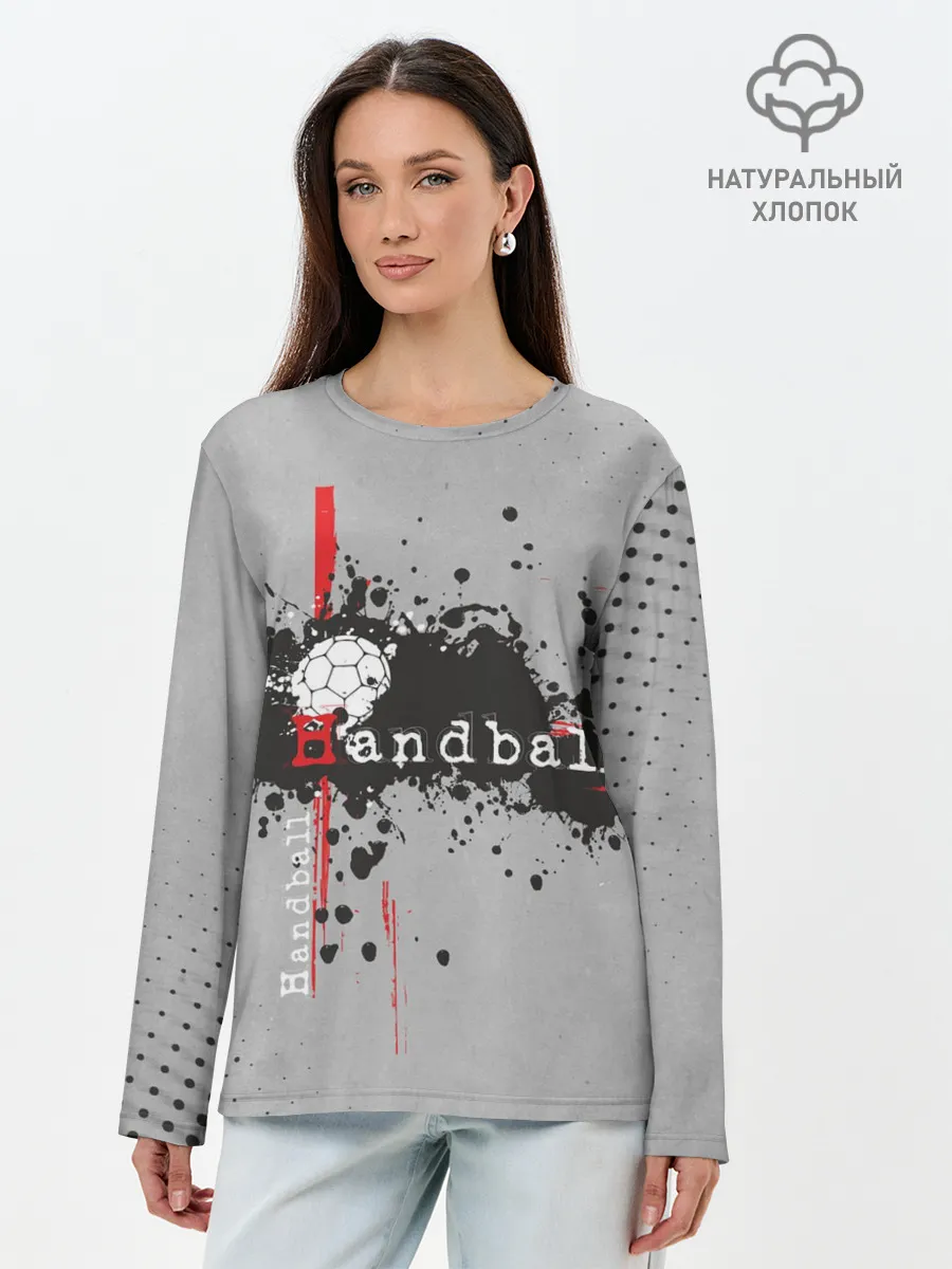 Лонгслив женский. Хлопок / Handball