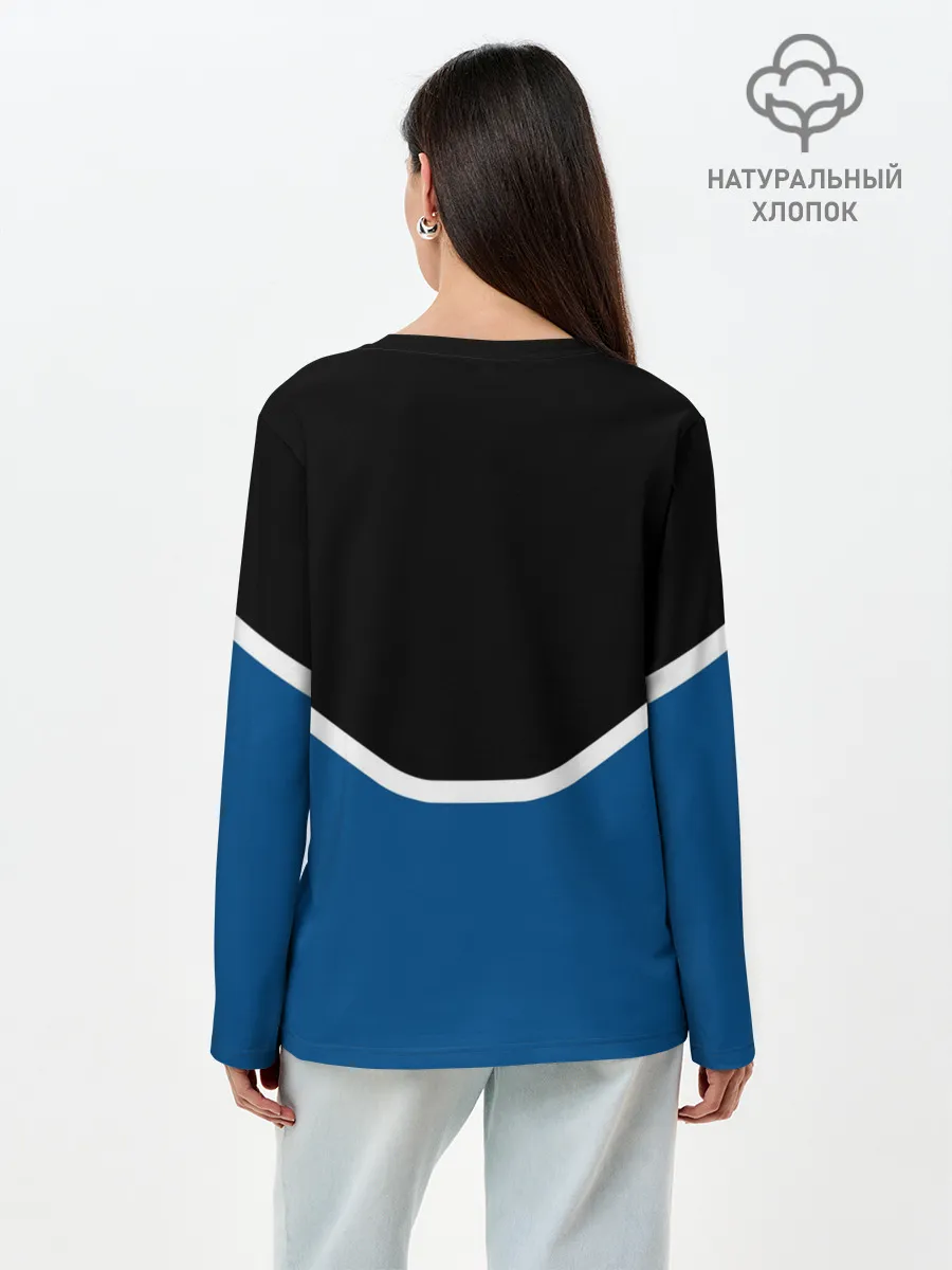 Лонгслив женский. Хлопок / BMW | БМВ