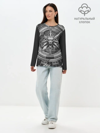 Лонгслив женский. Хлопок / ВЕДЬМАК | WITCHER