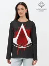 Лонгслив женский. Хлопок / Assassins Creed