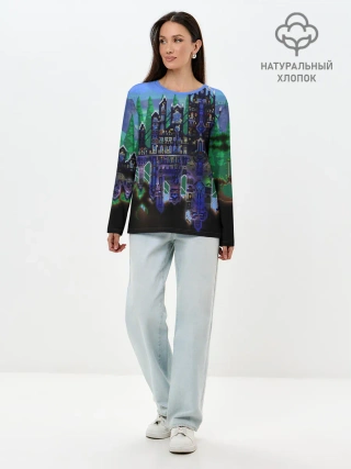 Лонгслив женский. Хлопок / TERRARIA