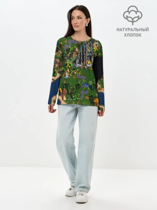 Лонгслив женский. Хлопок / Heroes of Might and Magic