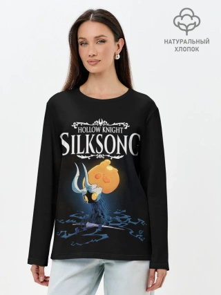 Лонгслив женский. Хлопок / Hollow Knight