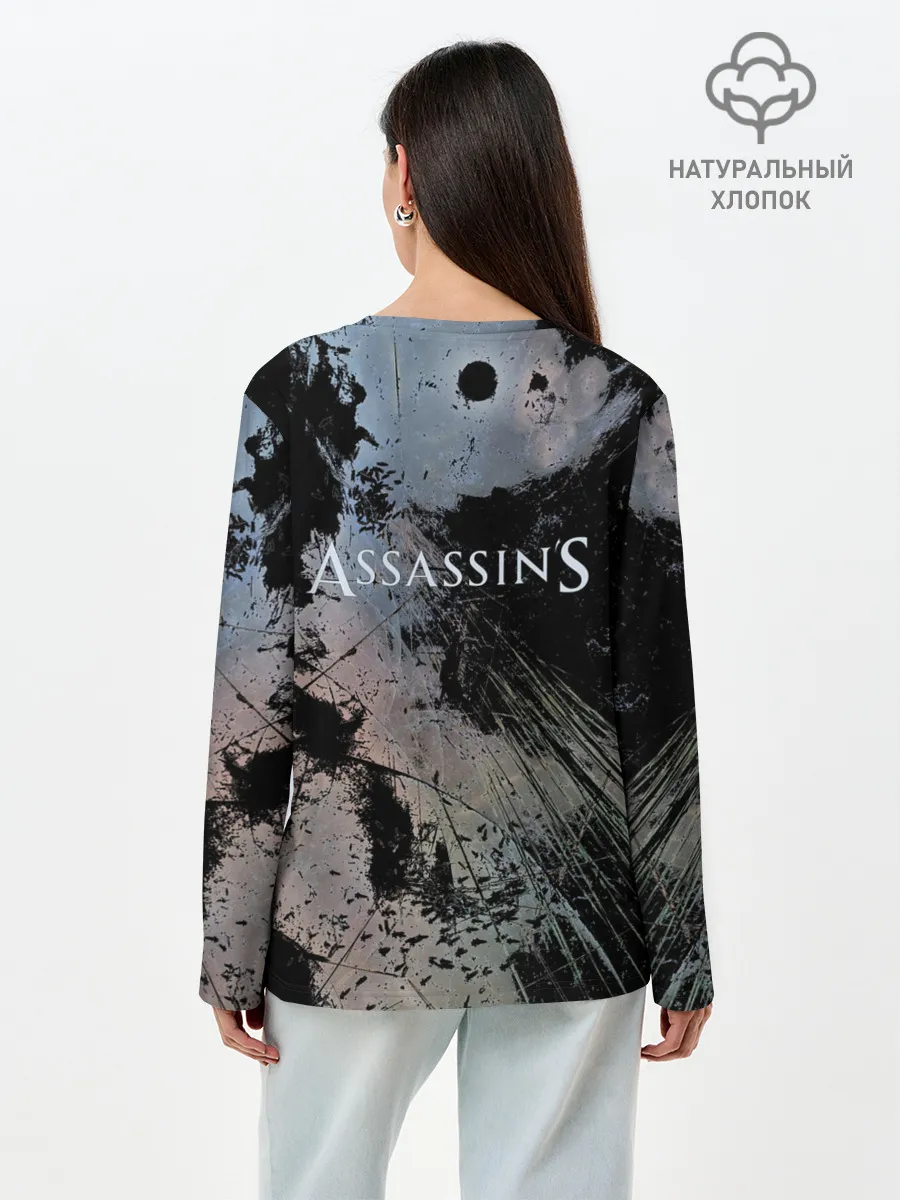 Лонгслив женский. Хлопок / Assassin’s Creed