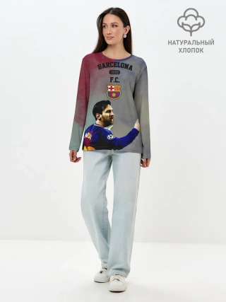Лонгслив женский. Хлопок / Messi