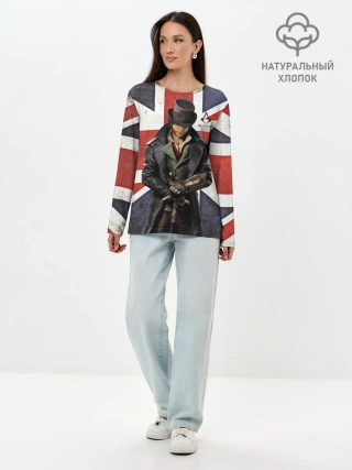 Лонгслив женский. Хлопок / Assassins Creed: Syndicate