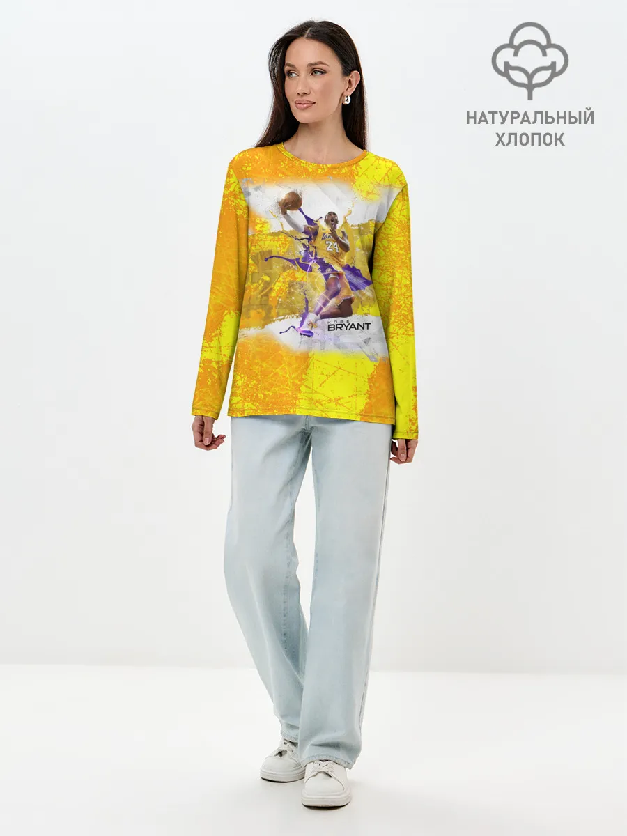 Лонгслив женский. Хлопок / Kobe Bryant