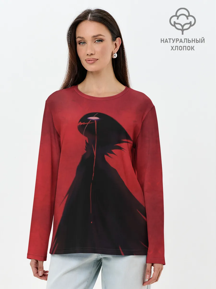 Лонгслив женский. Хлопок / Hollow Knight