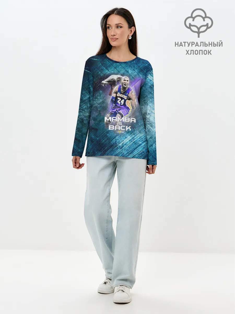 Лонгслив женский. Хлопок / Kobe Bryant