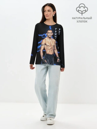 Лонгслив женский. Хлопок / TONY FERGUSON