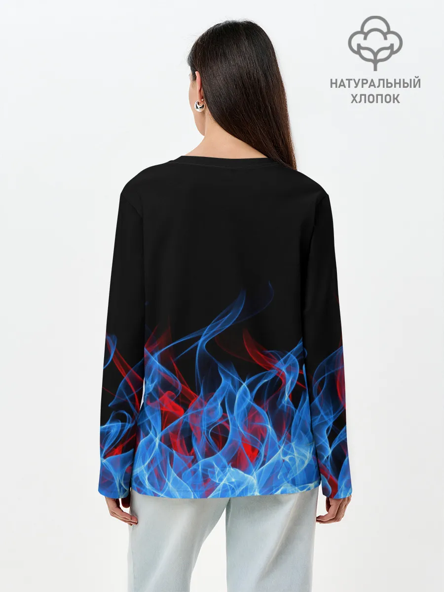 Лонгслив женский. Хлопок / EMINEM.