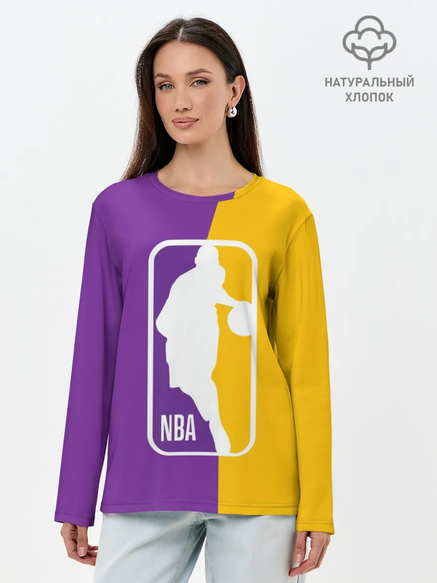 Лонгслив женский. Хлопок / NBA Kobe Bryant