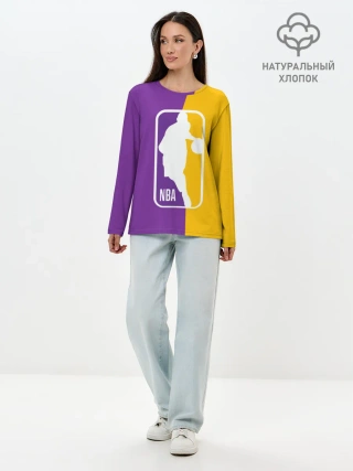 Лонгслив женский. Хлопок / NBA Kobe Bryant