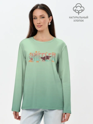 Лонгслив женский. Хлопок / Niffler