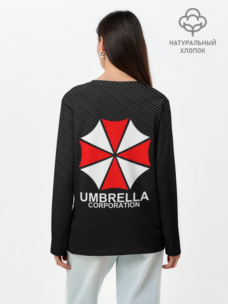 Лонгслив женский. Хлопок / UMBRELLA CORP | АМБРЕЛЛА КОРП