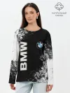 Лонгслив женский. Хлопок / BMW