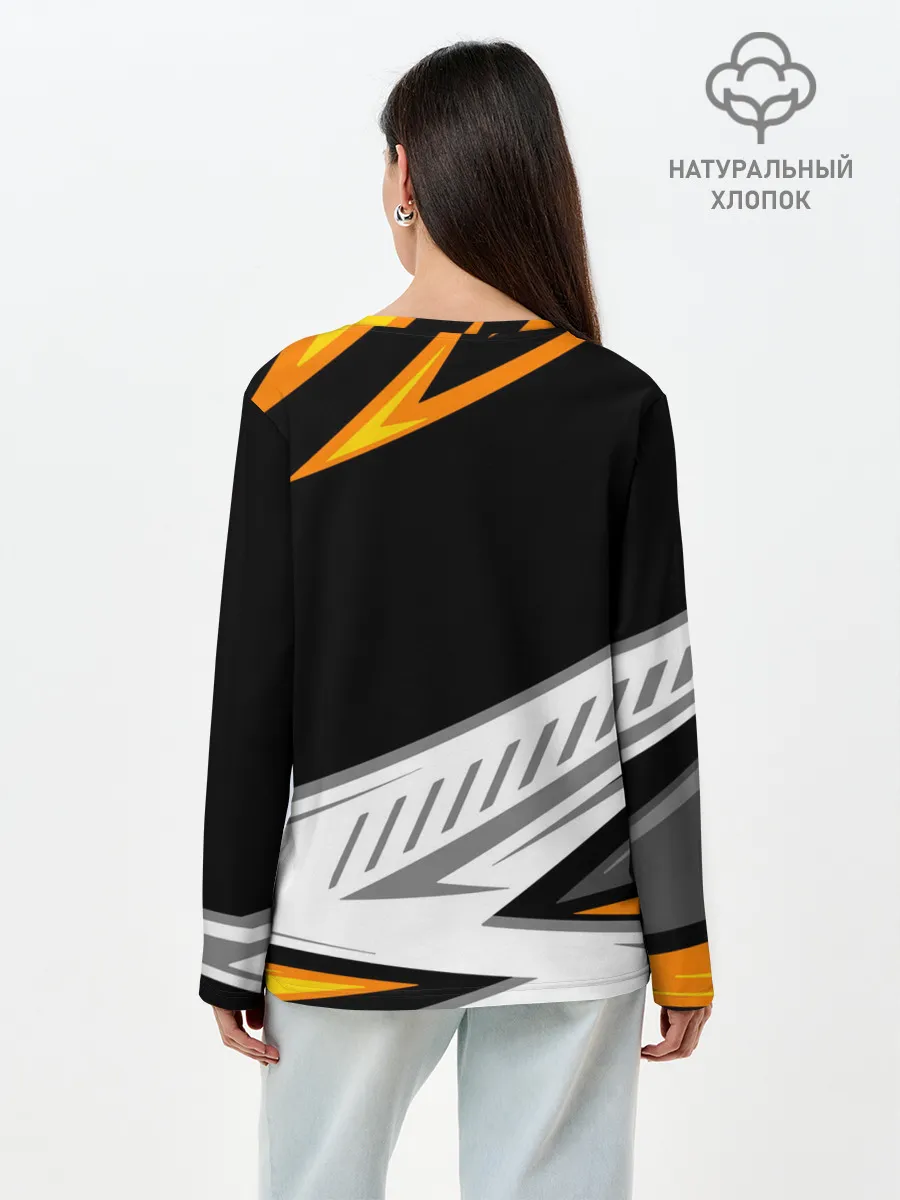 Лонгслив женский. Хлопок / ВДВ