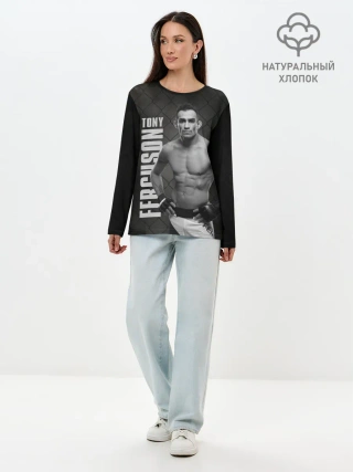 Лонгслив женский. Хлопок / Tony Ferguson