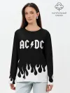 Лонгслив женский. Хлопок / AC DC