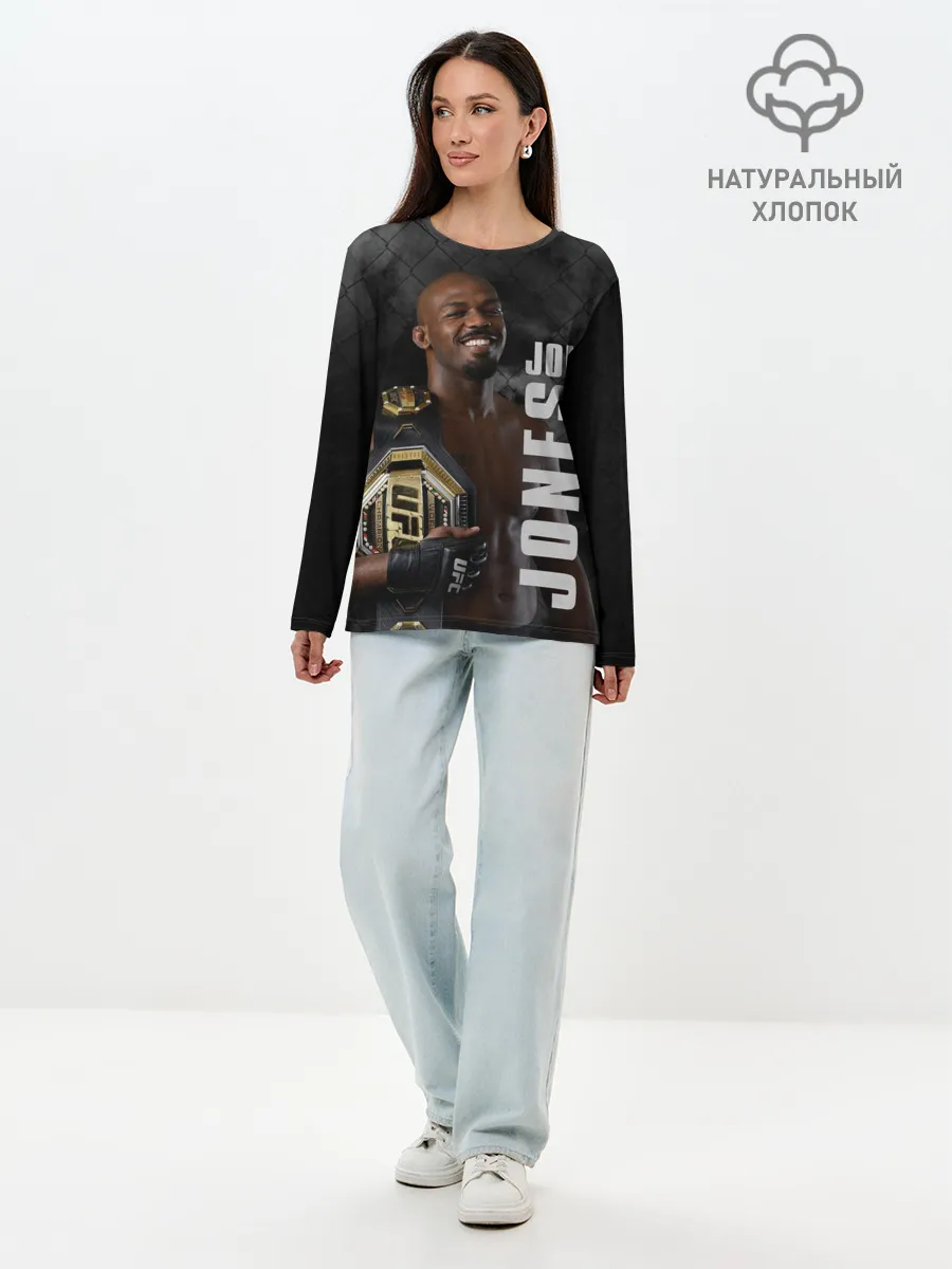 Лонгслив женский. Хлопок / Jon Jones / Джон Джонс