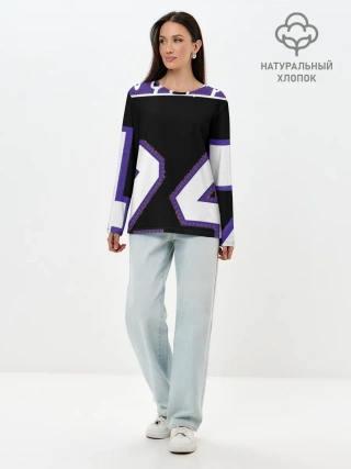 Лонгслив женский. Хлопок / Kobe Bryant 24