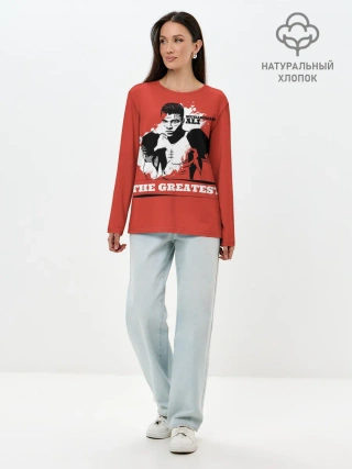Лонгслив женский. Хлопок / The Greatest