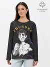 Лонгслив женский. Хлопок / Thunder