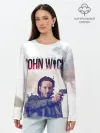 Лонгслив женский. Хлопок / John Wick