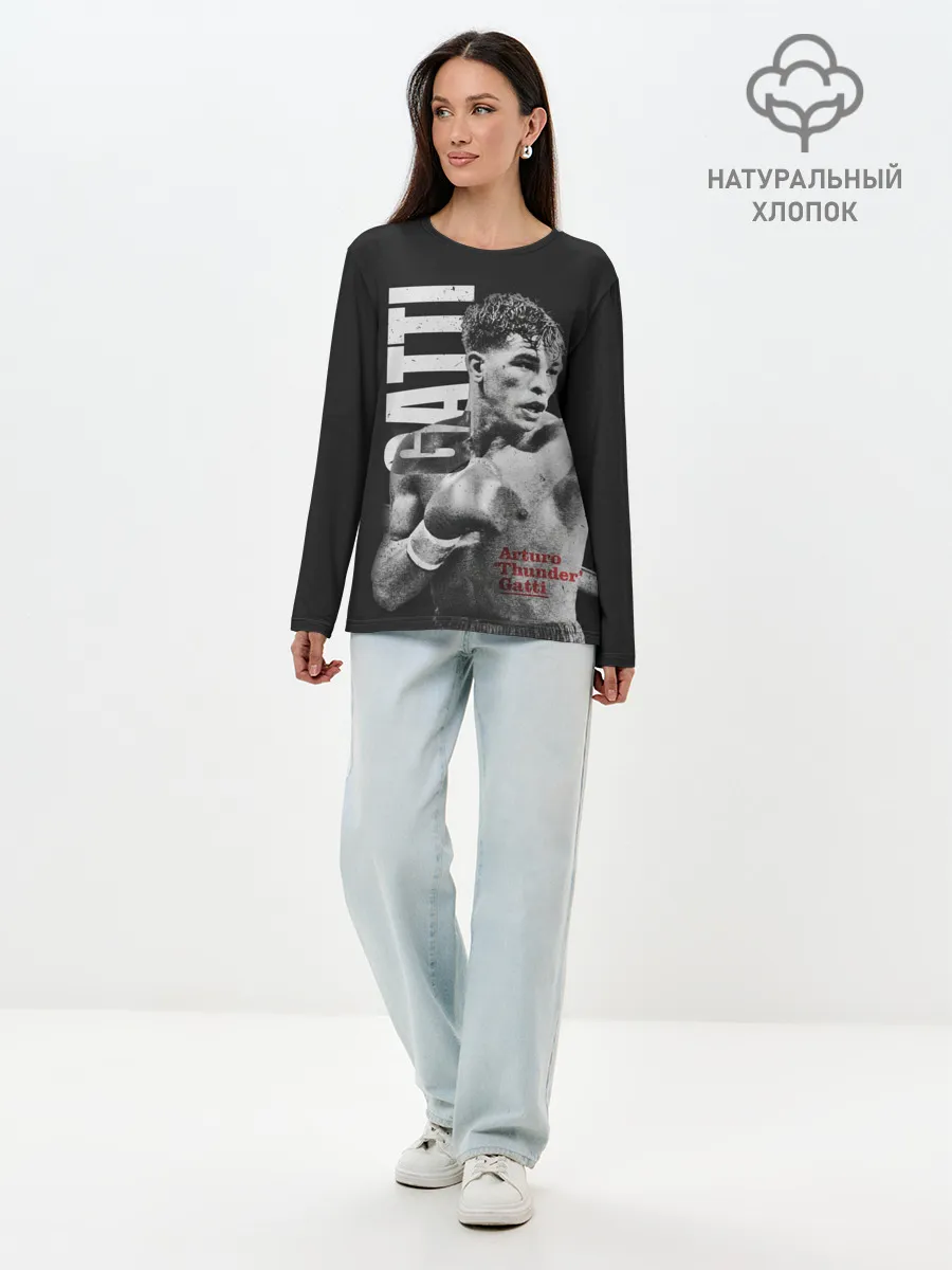 Лонгслив женский. Хлопок / Gatti