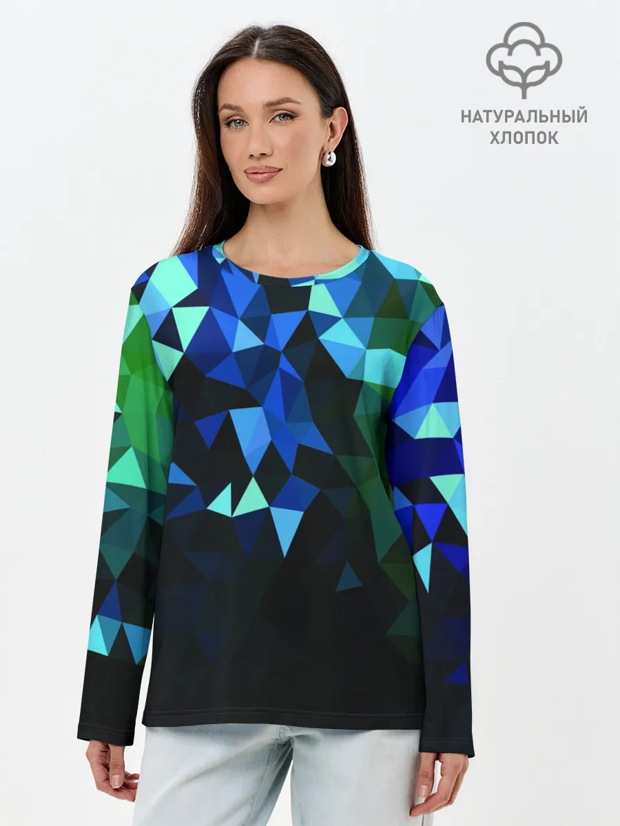 Лонгслив женский. Хлопок / Starfall