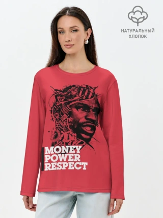 Лонгслив женский. Хлопок / Floyd Mayweather