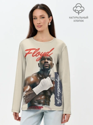 Лонгслив женский. Хлопок / Floyd