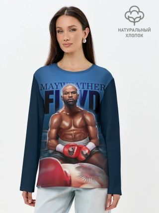Лонгслив женский. Хлопок / Mayweather