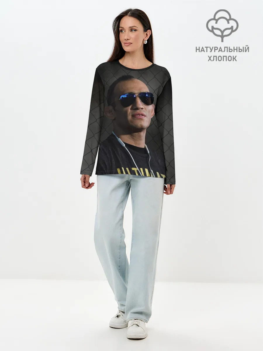 Лонгслив женский. Хлопок / EL CUCUY Tony Ferguson