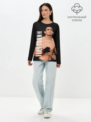 Лонгслив женский. Хлопок / EL CUCUY Tony Ferguson
