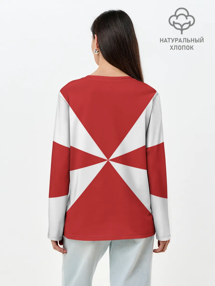 Лонгслив женский. Хлопок / Внутренние Войска