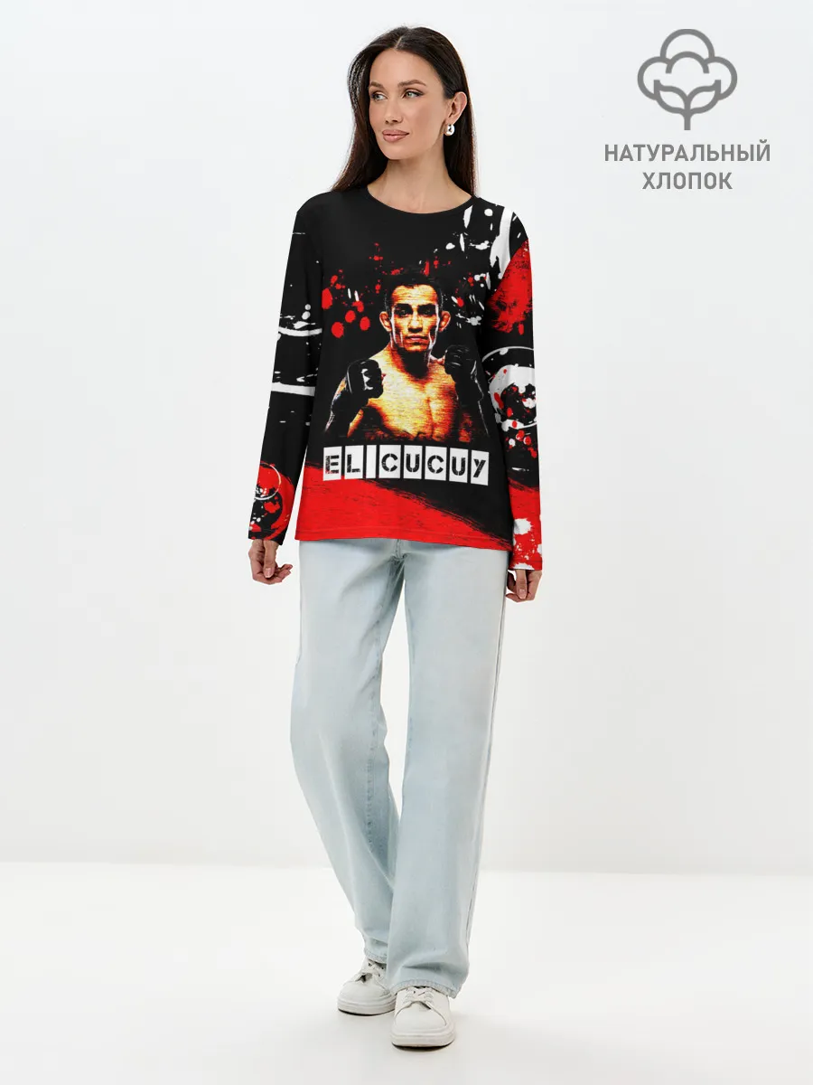 Лонгслив женский. Хлопок / EL CUCUY