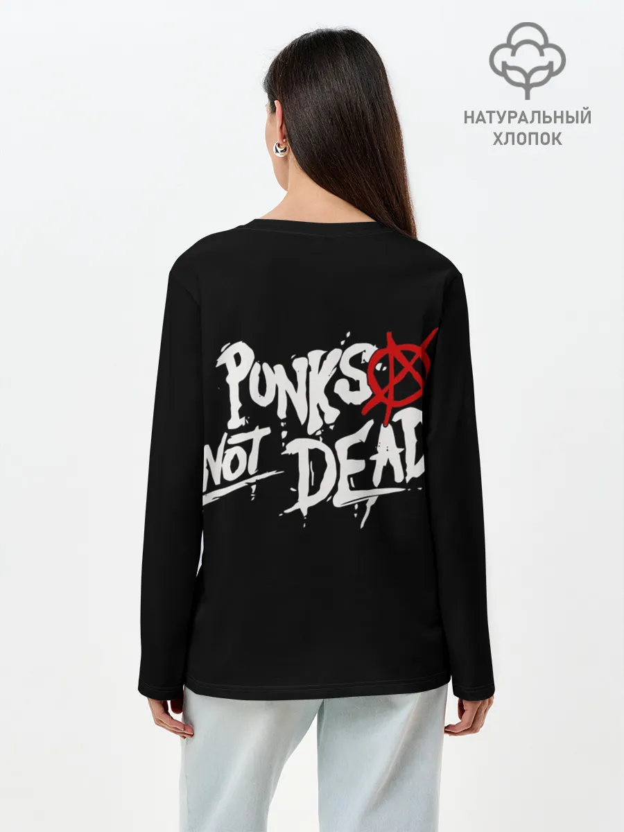 Лонгслив женский. Хлопок / The Exploited
