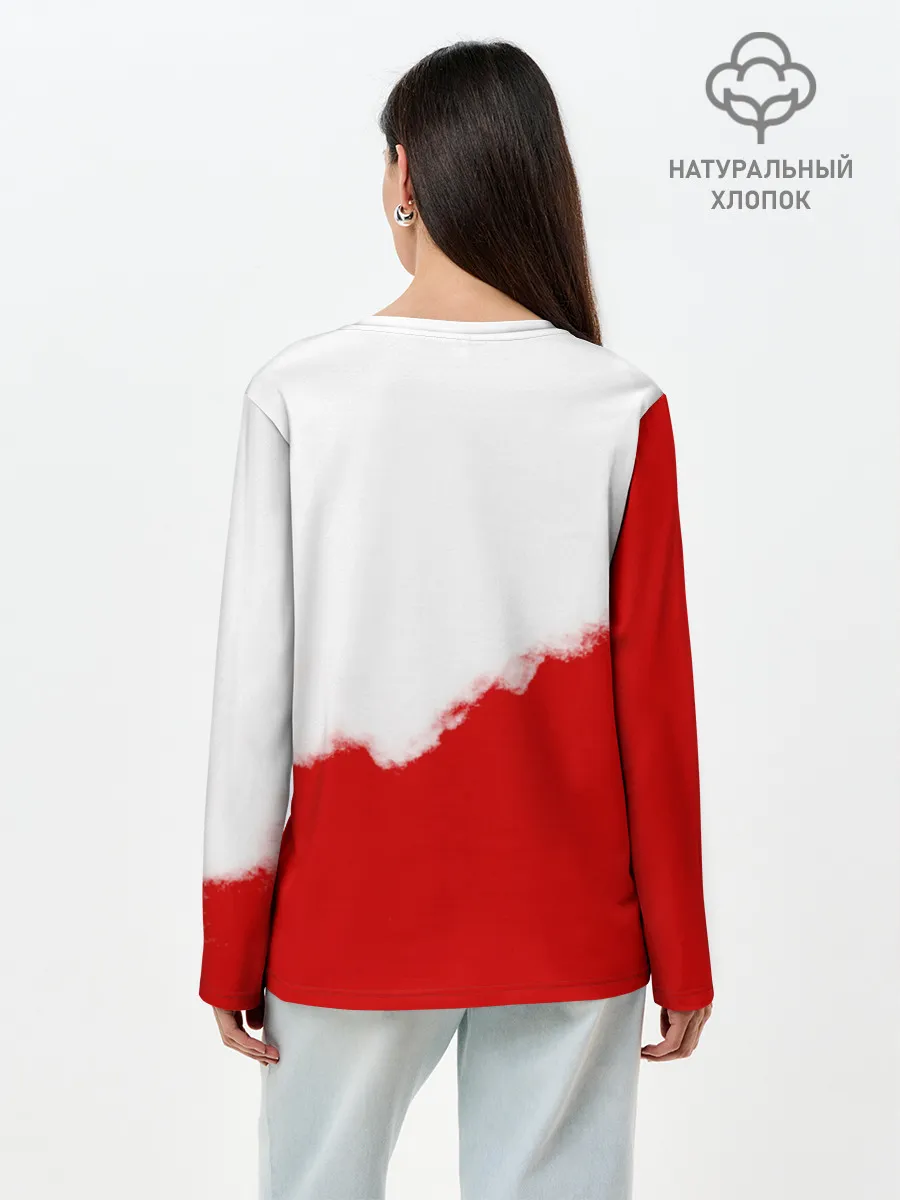 Лонгслив женский. Хлопок / Внутренние Войска