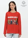 Лонгслив женский. Хлопок / ROBLOX