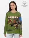 Лонгслив женский. Хлопок / ROBLOX
