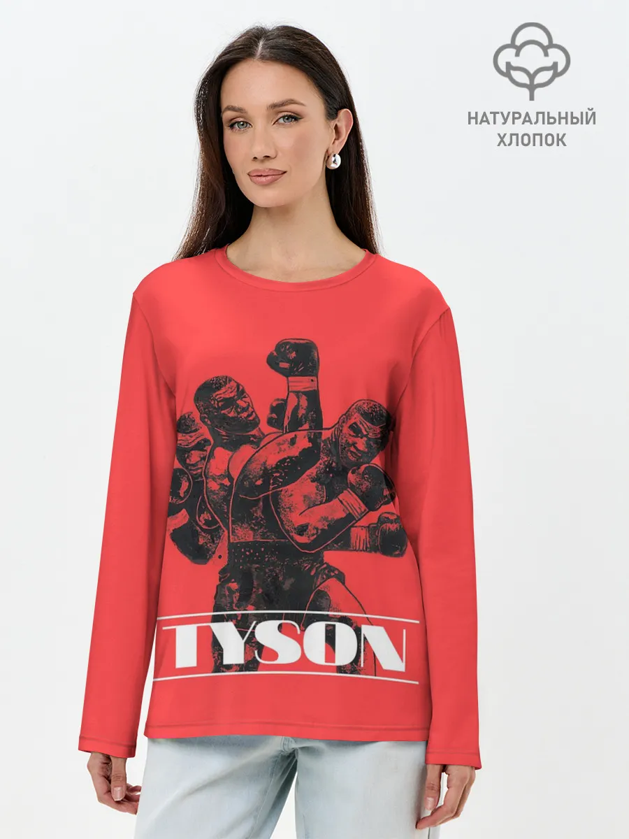 Лонгслив женский. Хлопок / Tyson
