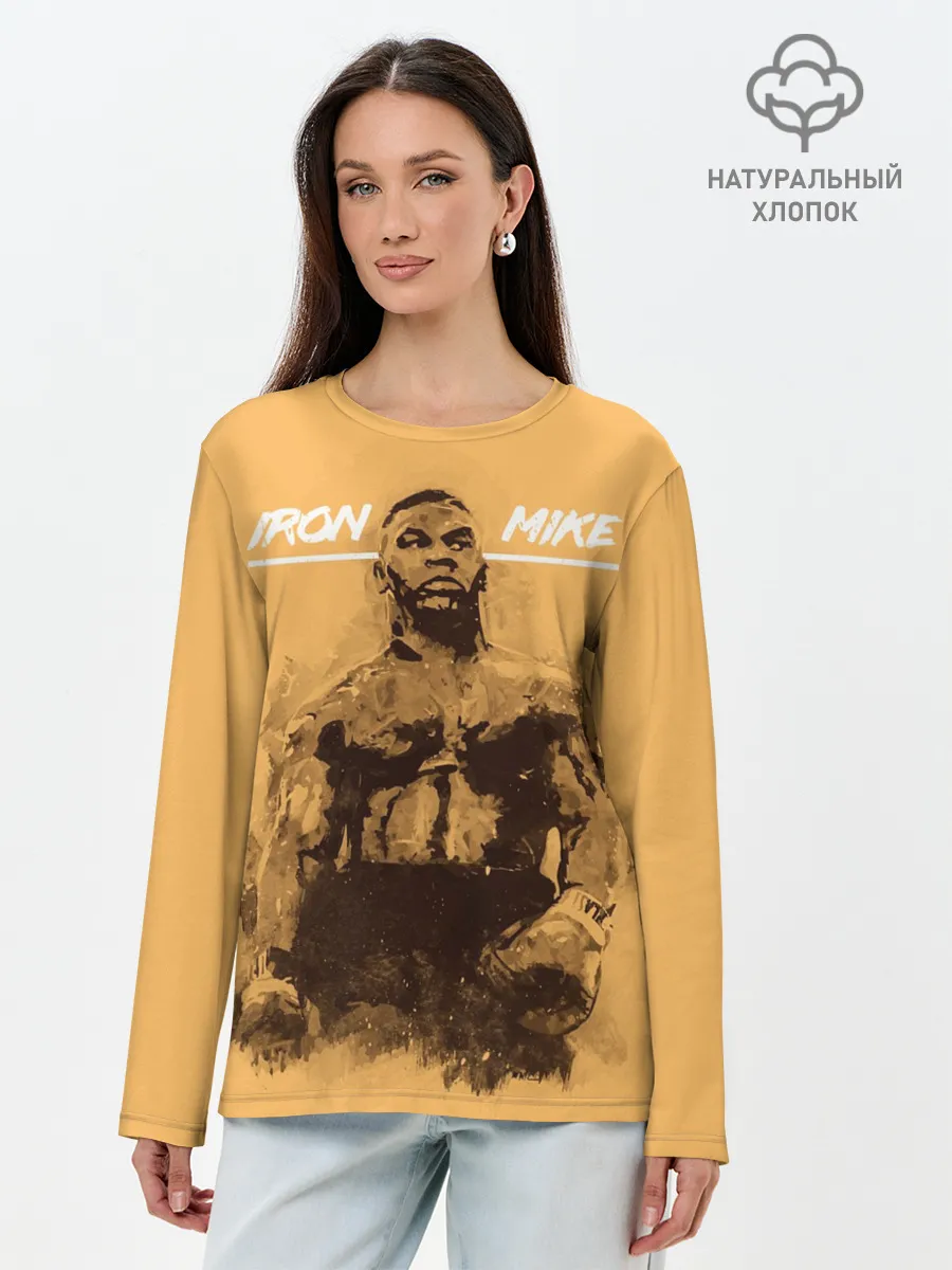 Лонгслив женский. Хлопок / Iron Mike