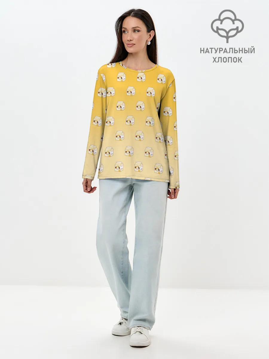 Лонгслив женский. Хлопок / Chimmy juice