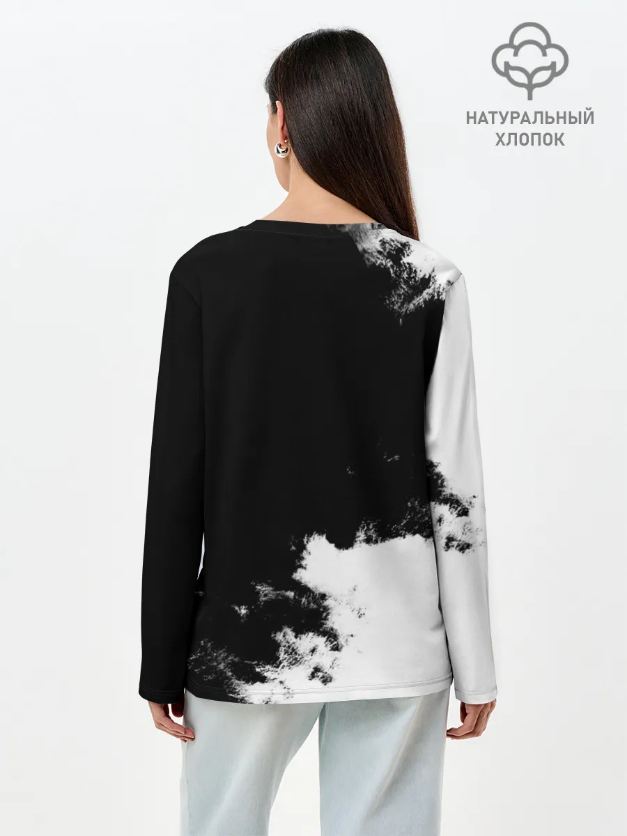 Лонгслив женский. Хлопок / Войска связи