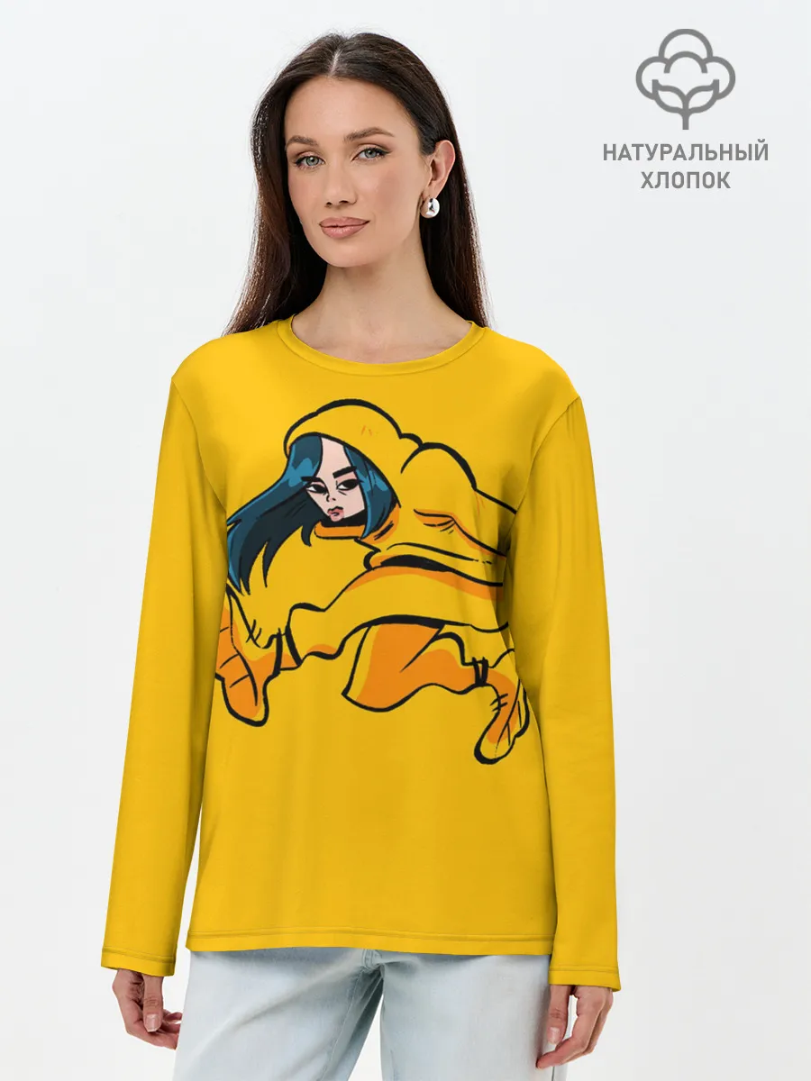 Лонгслив женский. Хлопок / БИЛЛИ АЙЛИШ