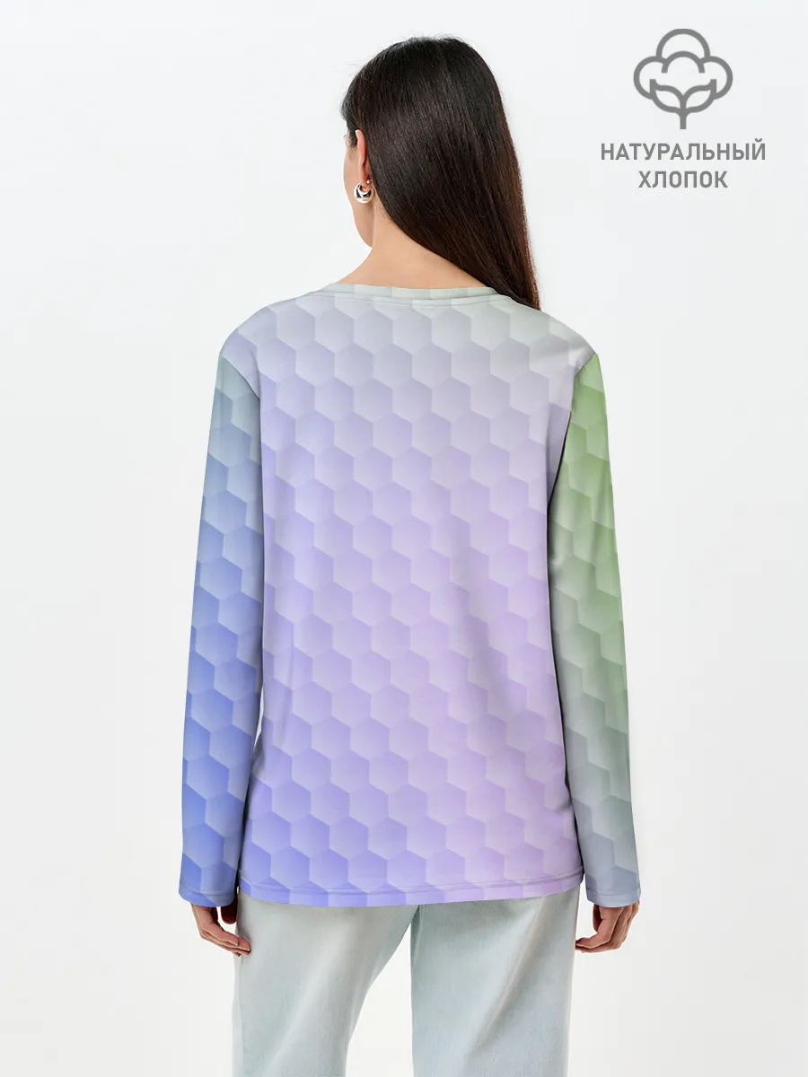 Лонгслив женский. Хлопок / TOYOTA | ТОЕТА